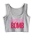 Pussy Too Bomb Crop Top - MiamiTeenyWeenyBikini.Com