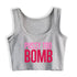 Pussy Too Bomb Crop Top - MiamiTeenyWeenyBikini.Com