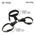 PU Leather Bra Adjustable Breast Binder - MiamiTeenyWeenyBikini.Com