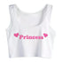 Princess Pink Crop Top - MiamiTeenyWeenyBikini.Com