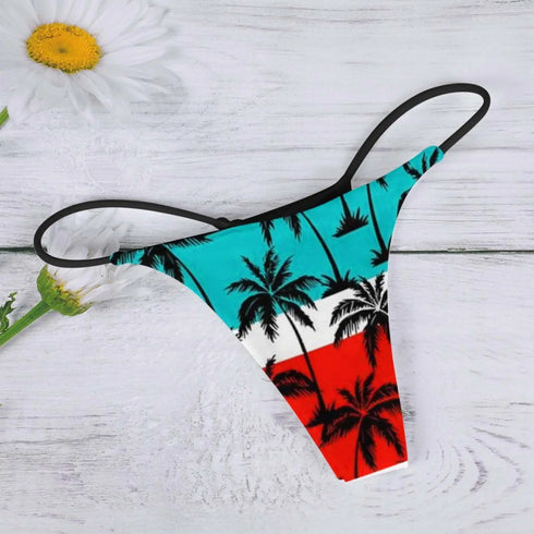 Tropical Thong - MiamiTeenyWeenyBikini.Com