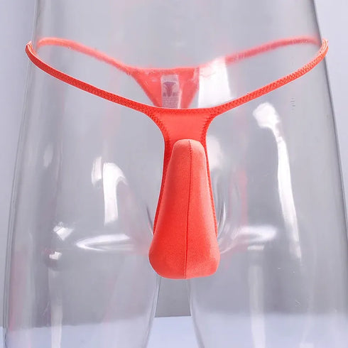 Men's Beach Thong Penis Pouch - MiamiTeenyWeenyBikini.Com