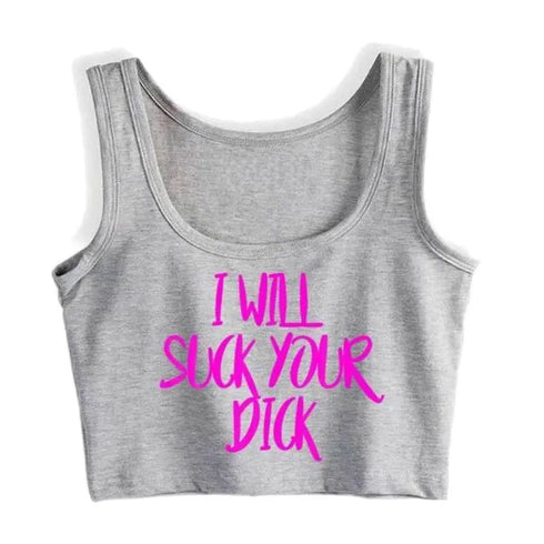 I Will Suck Your Dick Top - MiamiTeenyWeenyBikini.Com
