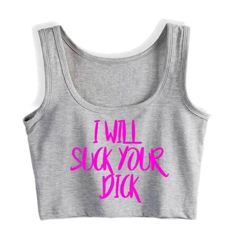 I Will Suck Your Dick Top - MiamiTeenyWeenyBikini.Com