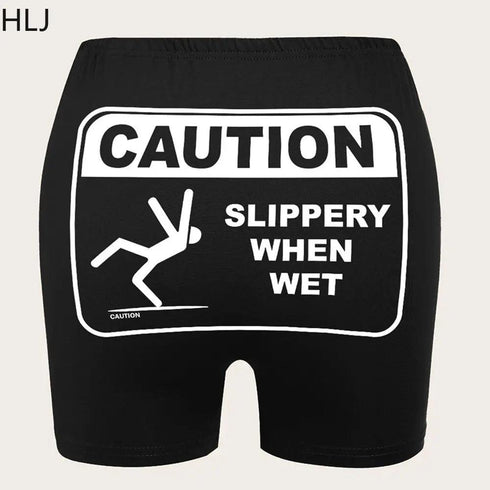 Caution Slippery When Wet
