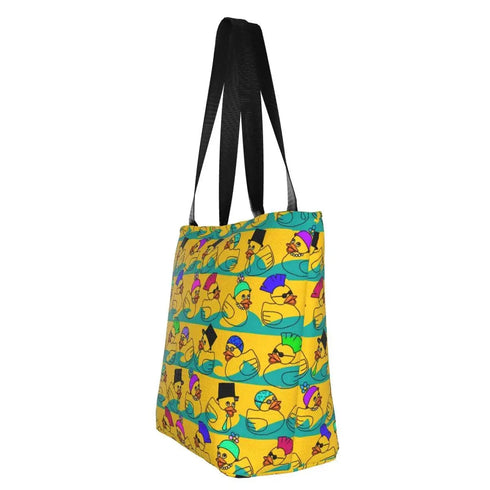 Rubber Ducks Tote Bag - MiamiTeenyWeenyBikini.Com