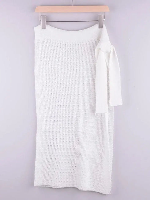 Fish Net Cover-Up Skirt - MiamiTeenyWeenyBikini.Com