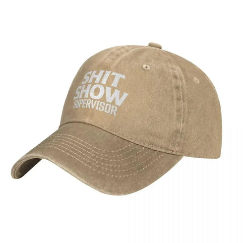 Shit Show Supervisor Baseball Cap - MiamiTeenyWeenyBikini.Com