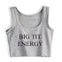 Big Tit Energy Crop Top - MiamiTeenyWeenyBikini.Com