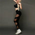 High Waist Mesh Leggings - MiamTeenyWeenyBikini.Com