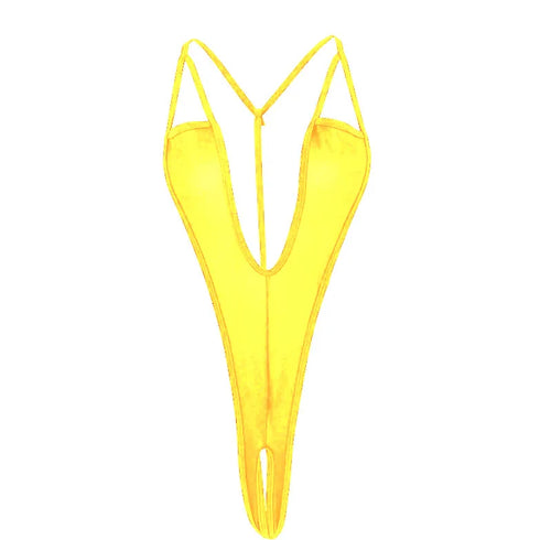 Pure Desire One Piece Backless Bikini - MiamiTeenyWeenyBikini.Com