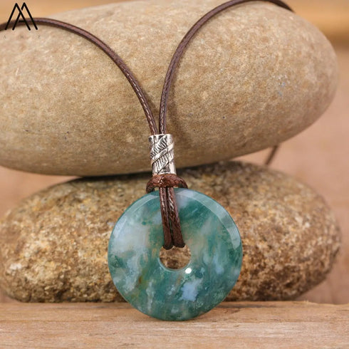 Natural Amethyst Lapis Tiger Eye Stone Pendant - MiamiTeenyWeenyBikini.Com