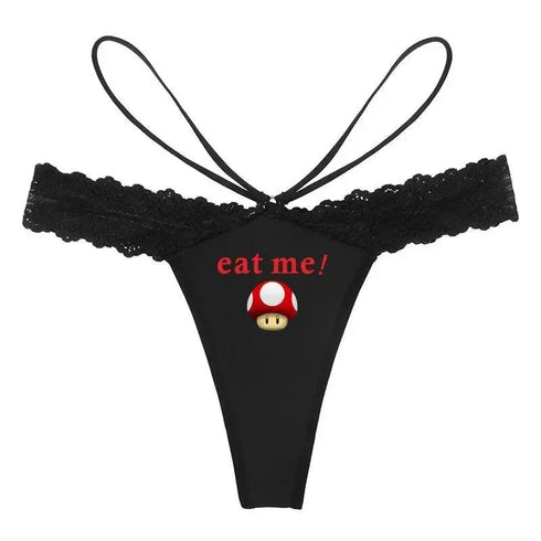 EAT ME Panties - MiamiTeenyWeenyBikini.Com