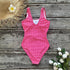 One Piece Pink Swimsuit