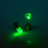 Light Up LED Bling Ear Stud Earrings - MiamiTeenyWeenyBikini.Com