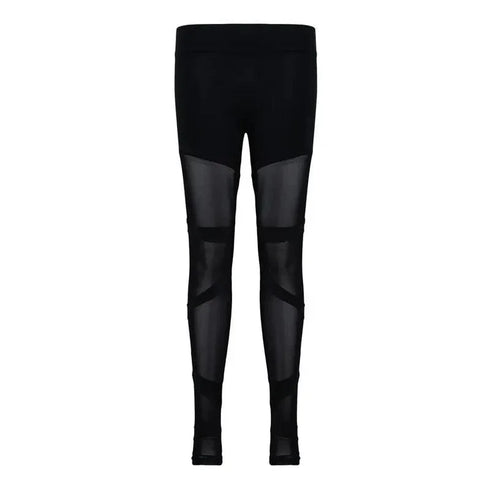 High Waist Mesh Leggings - MiamTeenyWeenyBikini.Com