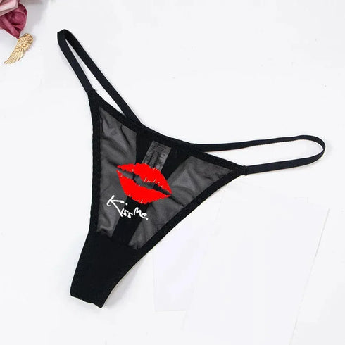 Lick Me Mesh Panties - MiamiTeenyWeenyBikini.Com