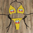 Funny Face Bikini Set - MiamiTeenyWeenyBikini.Com