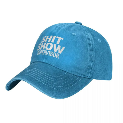Shit Show Supervisor Baseball Cap - MiamiTeenyWeenyBikini.Com