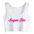 Sugar Tits Crop Top - MiamiTeenyWeenyBikini.Com