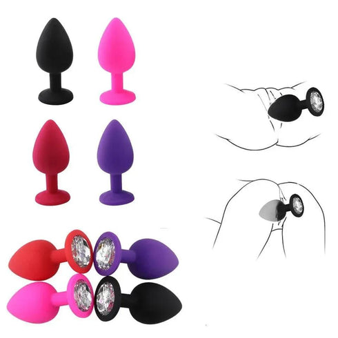 Silicone Butt Plug - MiamiTeenyWeenyBikini.Com