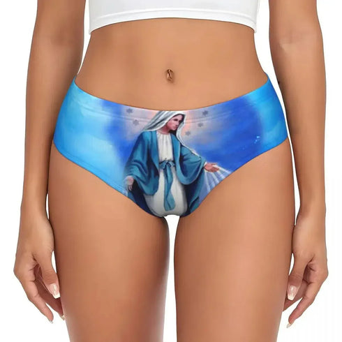 Virgin Of Guadalupe Panties - MiamiTeenyWeenyBikini.Com