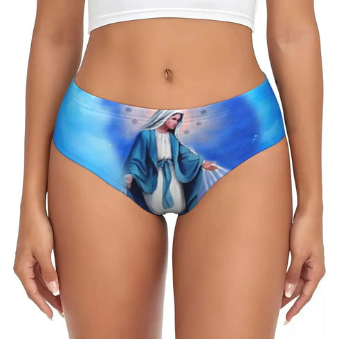 Virgin Of Guadalupe Panties - MiamiTeenyWeenyBikini.Com