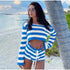Knit Crop Top Shorts Sets - MiamiTeenyWeenyBikini.Com