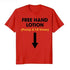Free Hand Lotion Pump 5-10 Times T-Shirt - MiamiTeenyWeenyBikini.Com