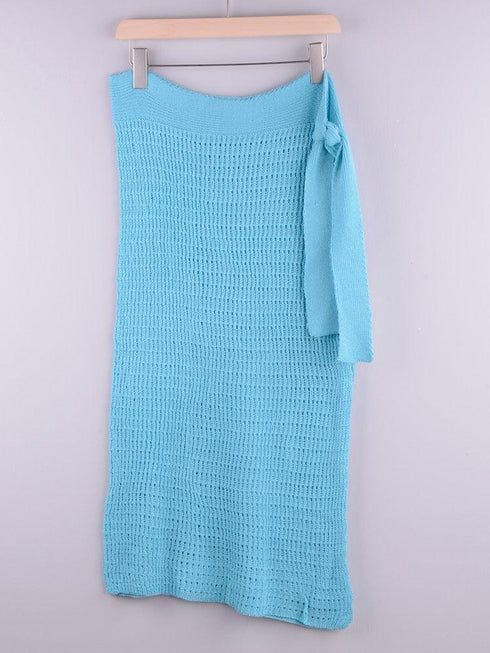 Fish Net Cover-Up Skirt - MiamiTeenyWeenyBikini.Com