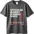 Men's Testicular Injury in Women's Sports Chart Tee - MiamiTeenyWeenyBikini.Com