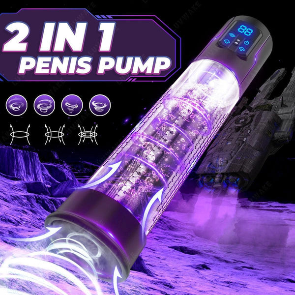 Waterproof Electric Penis Pump/ Suction Pump Dick Enlarger - MiamiTeenyWeenyBikini.Com