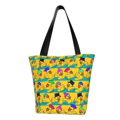 Rubber Ducks Tote Bag - MiamiTeenyWeenyBikini.Com
