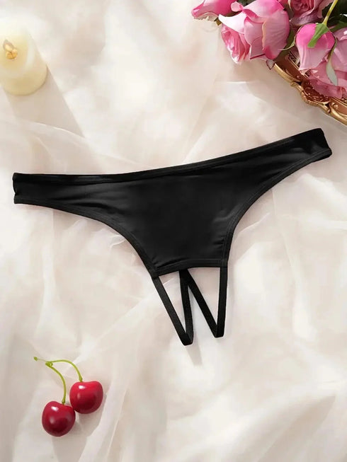 Yes Daddy Crotchless Panties - MiamiTeenyWeenyBikini.Com