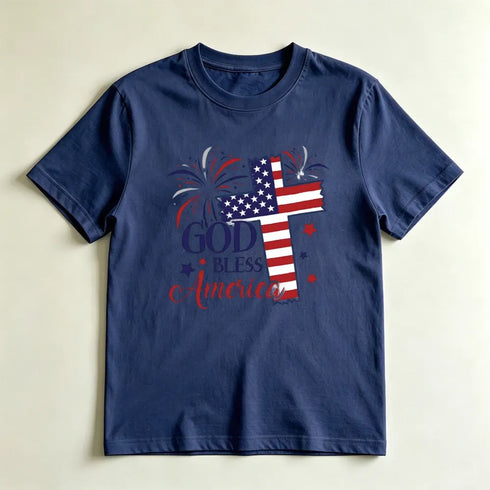 God Bless America T-Shirt - MiamiTeenyWeenyBikini.Com.