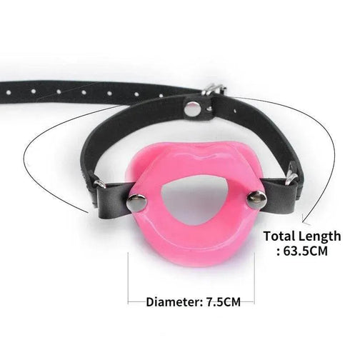 Silicone Open Mouth Gag - MiamiTeenyWeenyBikini.Com