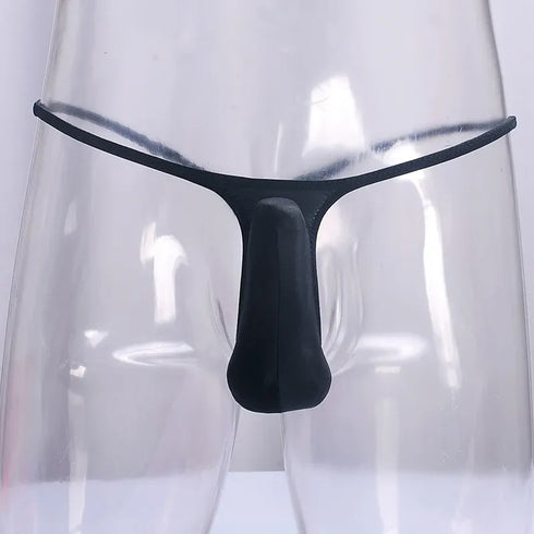 Men's Beach Thong Penis Pouch - MiamiTeenyWeenyBikini.Com