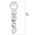 Glass Spiral Anal Plug - MiamiTeenyWeenyBikini.Com