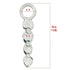 Glass Spiral Anal Plug - MiamiTeenyWeenyBikini.Com