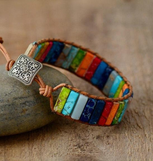 Tibetan Beaded Adjustable Bracelet - MiamiTeenyWeenyBikini.Com