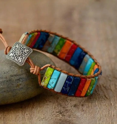Tibetan Beaded Adjustable Bracelet - MiamiTeenyWeenyBikini.Com