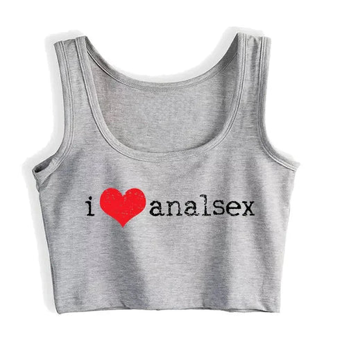 I Love Anal Tank Top - MiamiTeenyWeenyBikini.Com