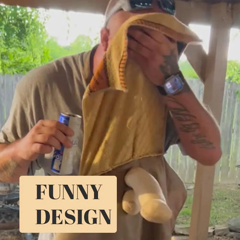 Funny Chef "Cock Pop Luck" Cooking Apron - MiamiTeenyWeenyBikini.Com