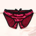 Smooth Satin Open Crotch Panties - MiamiTeenyWeenyBikini.Com