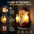 Santa Claus Middle Finger Christmas Night Light - MiamiTeenyWeenyBikini.Com