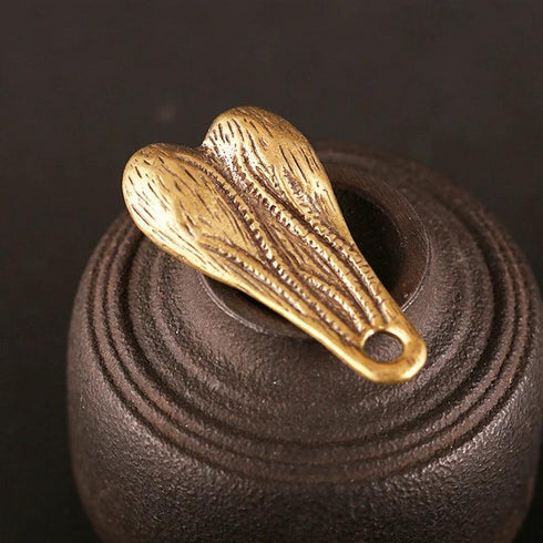 Solid Brass Men's Balls Pendant