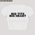 Big Tits Big Heart Crop Top - MiamiTeenyWeenyBikini.Com