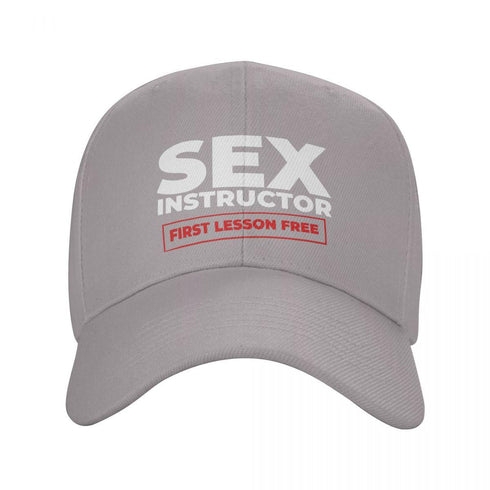 Classic Unisex Sex Instructor Baseball Cap