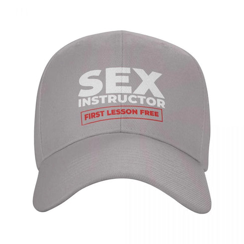 Classic Unisex Sex Instructor Baseball Cap - MiamiTeenyWeenyBikini.Com