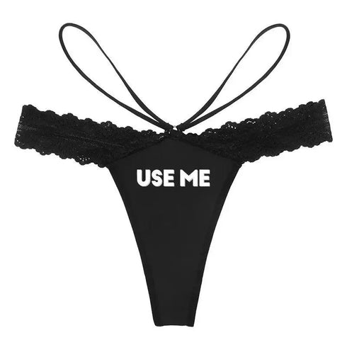 EAT ME Panties - MiamiTeenyWeenyBikini.Com